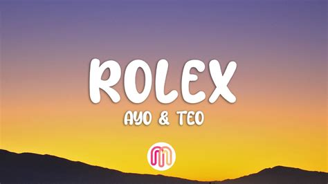 rolex rolex rolex lyrics|rolex lyrics youtube.